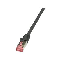 LogiLink LogiLink CAT6 S/FTP Patch Cable PrimeLine AWG27 PIMF LSZH black 0,25m