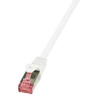 LogiLink LogiLink CAT6 S/FTP Patch Cable PrimeLine AWG27 PIMF LSZH white 0,50m