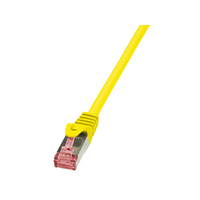 LogiLink LogiLink CAT6 S/FTP Patch Cable PrimeLine AWG27 PIMF LSZH yellow 0,50m