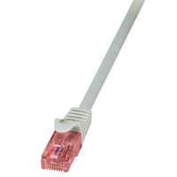 LogiLink LogiLink CAT6 U/UTP Patch Cable PrimeLine AWG24 LSZH grey 0,25m