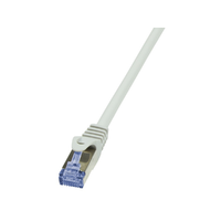 LogiLink LogiLink CAT6A S/FTP Patch Cable PrimeLine AWG26 PIMF LSZH grey 3,00m