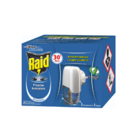 Raid Raid elektromos szúnyogirtó készülék+folyadék 30 éjszaka