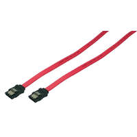 LogiLink LogiLink S-ATA Kábel, 2x apa, piros, 0,5m