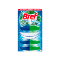 Bref Bref Classic Duo-Aktiv fenyő illatú WC-frissítő WC illatosító 3x50ml