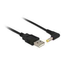 Delock Delock USB tápkábel > DC 4,0 x 1,7 mm apa 90° 1,5 m hosszú