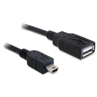Delock Delock kábel USB 2.0-A anya > mini USB apa 0,5 m
