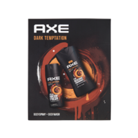 AXE Axe dark temptation deo + tusfürdő csomag férfi ajándékcsomag
