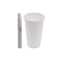  Eldobható fehér műanyag pohár 2dl 100db