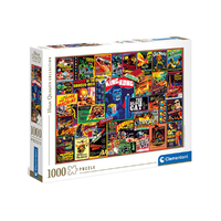Clementoni Thriller klasszikusok HQC puzzle 1000db-os - Clementoni