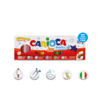 Carioca Carioca Joy lemosható 50db-os filctoll készlet félméteres csomagolásban