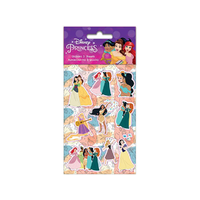 Luna Disney hercegnők matrica szett 8x12cm 5 lap