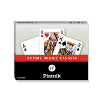 Piatnik Standard Römi kártya, dupla csomag 2x55 lap - Piatnik