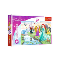 Trefl Disney Hercegnők: Találkozás a hercegnőkkel 60db-os puzzle - Trefl