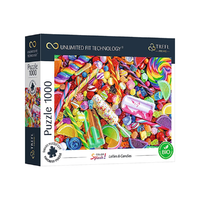 Trefl Color Splash Cukorkák és nyalókák 1000 db-os UFT puzzle - Trefl