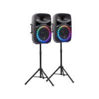 Thunder Germany Thunder TMX-15 SET 700/1400W (15") aktív + passzív hangfal (MP3 + Bluetooth + FM)