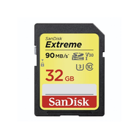SanDisk Sandisk sdhc extreme kártya 32gb, 100mb/s , uhs-i, class 10, u3, v30 (215402)