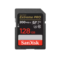 SanDisk Sandisk sdxc extreme pro kártya 128gb, 200/90 mb/s , uhs-i, class 10, u3, v30 (121596)