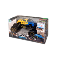 Magic Toys RC MAX Offroad távirányítós autó kék-sárga színben 1/18