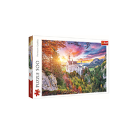 Trefl Kilátás a Neuschwanstein kastélyra 500db-os puzzle - Trefl