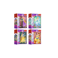 Trefl Gyönyörű Disney Hercegnők 54db-os mini puzzle több változatban - Trefl