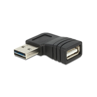 Delock Delock EASY-USB 2.0-A apa > USB 2.0-A anya bal/jobb forgatott adapter