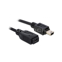 Delock Delock USB 2.0 mini-B hosszabbító kábel, apa-anya 1m