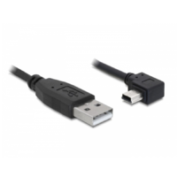 Delock Delock USB 2.0-A apa - USB mini-B 5 tűs hajlított apa átalakító kábel, 0,5m