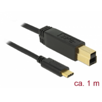Delock Delock USB 3.1 Gen 2 (10 Gbps) kábel Type-C B-típusú 1 m