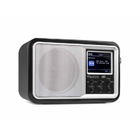 Audizio Audizio Parma FM / DAB+ rádió 15W (Bluetooth) ezüst színű