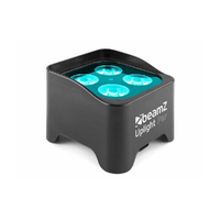 BeamZ BeamZ BBP90 RGB-UV (4x4W) LED DMX akkumulátoros reflektor + IR távirányító