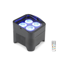 BeamZ BeamZ BBP94 RGBAW-UV (4x10W) LED DMX akkumulátoros reflektor + IR távirányító