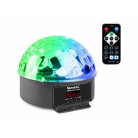 BeamZ BeamZ JB90R mini star gömb fényeffekt, (9x1W) - 9 szín, DMX + Távirányító