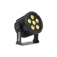 BeamZ BeamZ SlimPAR 30 CW/WW/UV (6x3W) LED reflektor