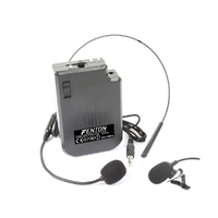 Fenton Fenton BP200 VHF Pack (200,175 MHz) Zsebadó + Fekete fejmikrofon + Csíptetős mikrofon