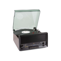 Fenton Fenton RP135W Bakelit / CD lemezjátszó, beépített hangszóróval (Bluetooth + FM) - Sötétbarna