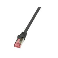 LogiLink LogiLink Patch kábel PrimeLine, Cat.6, S/FTP, fekete, 10 m