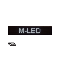 M-LED M-LED ID-16x96W (16x96 cm) BELTÉRI LED fényújság (FEHÉR)