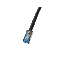 LogiLink Logilink Patch kábel, kültéri, Cat.6A, S/FTP, fekete, 3 m