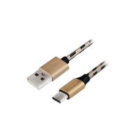 LogiLink Logilink USB 2.0 Type-C kábel, C/M-USB-A/M, nylon, 1 m