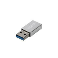 LogiLink LogiLink USB 3.2 Gen1 Type-C adapter, USB-A/M-USB-C/F, ezüst