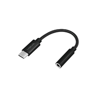LogiLink LogiLink USB Type-C kábel 3,5 mm-es audio jack adapterhez, 13 cm