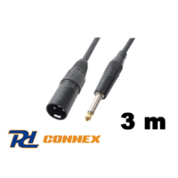 PD Connex PD Connex CX38-3 jelkábel (6,3 mm Jack - XLR papa) - (3 m)