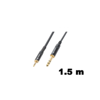 PD Connex PD Connex CX82-1,5 sztereo jelkábel (3,5 mm Jack - 6,3 mm Jack) - (1,5 m)