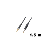 PD Connex PD Connex GX27-1,5 mono-sztereo jelkábel (6,3 mm Mono Jack - 3,5 mm Sztereo Jack) - (1,5 m)