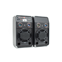 ReVoLuTioN ReVoLuTioN DPX-10BT-LED (v.3) 2x600W (10") aktív karaoke hangfal szett (MP3 + Bluetooth)