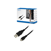 LogiLink LogiLink USB 2.0 A apa -> USB Micro apa kábel 1,8 m