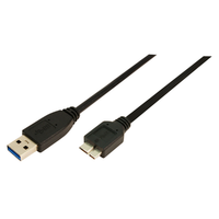 LogiLink LogiLink USB 3.0 csatlakozó kábel A->B Micro 2x male 2.00 méter