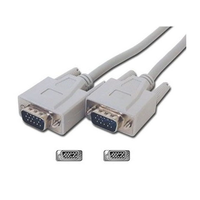 LogiLink LogiLink VGA kábel, 2x apa, szürke,3M