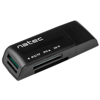 Natec Natec Ant 3 Kártyaolvasó SDHC USB 2.0, fekete