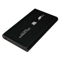 LogiLink LogiLink 2.5"-os USB 2.0 hordozható SATA-s merevlemez ház, 480 Mbps, Plug&Play, fekete
